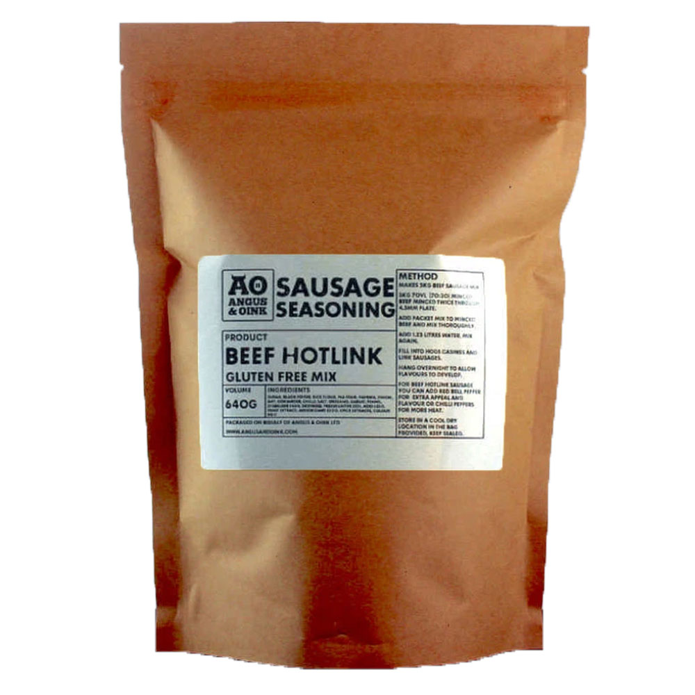 Angus Oink Beef Hotlink Sausage Seasoning