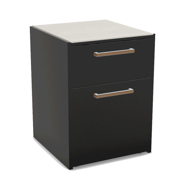 Brabura CT 60 Drawers with Iron Frost Countertop 