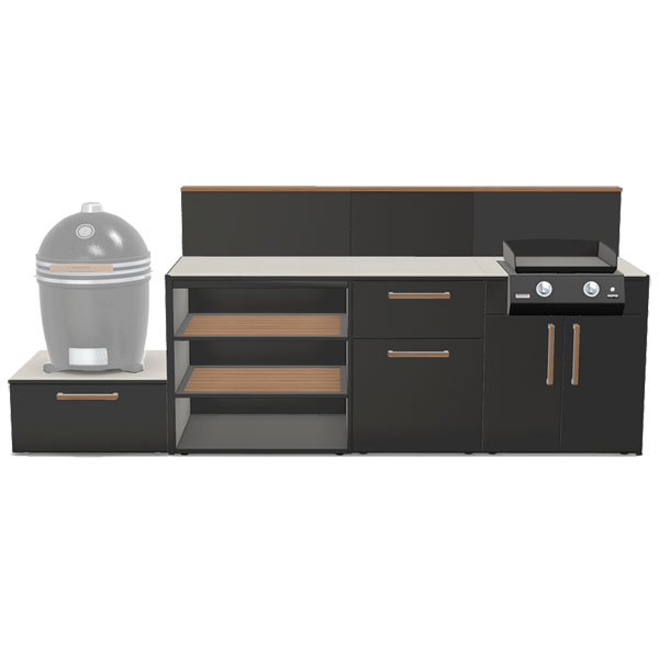 Brabura Plancha 2B Outdoor Kitchen 