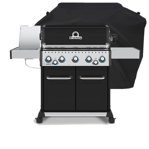 Broil King Baron 590 IR 5 Burner Gas Barbecue | Rotisserie + <span style='color: #006666;'>FREE COVER</span>