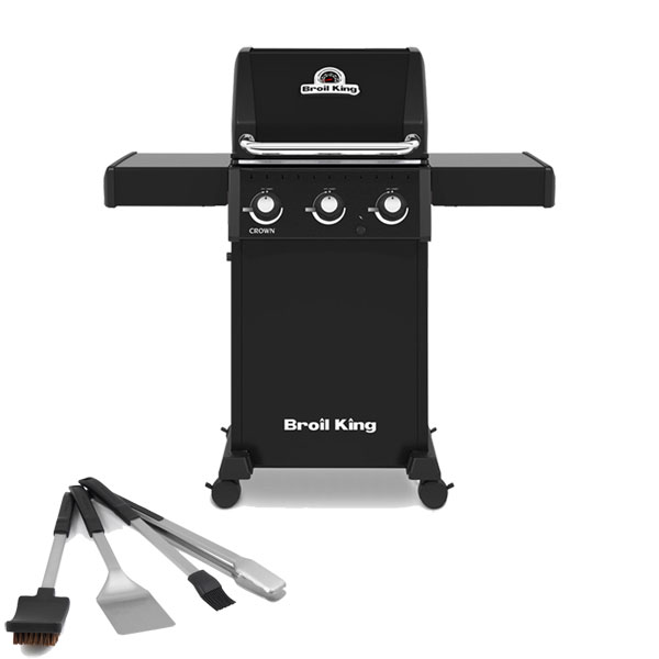 Broil King Crown 310 Gas Barbecue + <span style='color: #006666;'>FREE TOOL SET</span>