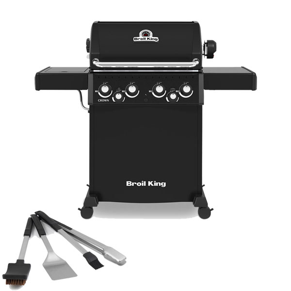 Broil King Crown 480 Gas Barbecue | Rotisserie + <span style='color: #006666;'>FREE TOOL SET</span>