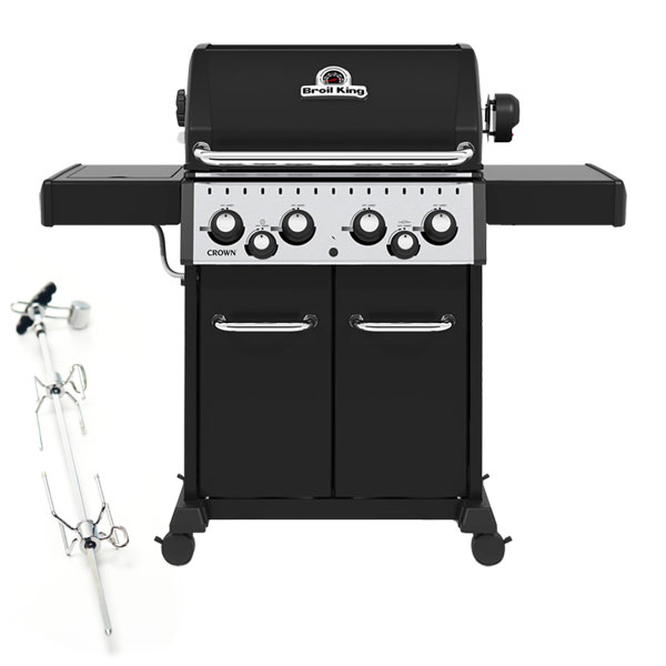 Broil King Crown 490 Gas Barbecue | Rotisserie