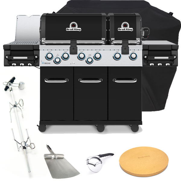 Broil King Regal 690 IR Gas Barbecue | Rotisserie + <span style='color: #006666;'>FREE COVER + ACCESSORIES</span>