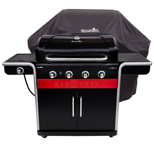 Char-Broil Gas2Coal 440 Hybrid Grill + FREE COVER 