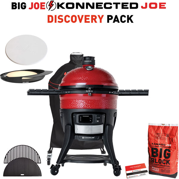 Kamado Joe Konnected Big Joe | Discovery Pack | FREE Kamado DO-JOE