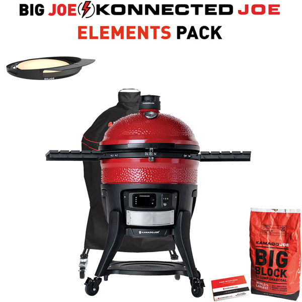 Kamado Joe Konnected Big Joe | Elements Pack | FREE Kamado DO-JOE