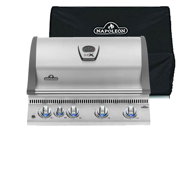 Napoleon BILEX485 Built-In Gas Barbecue BILEX485RBPSS-1 | <span style='color: #006666;'>FREE COVER + ACCESSORY</span> 