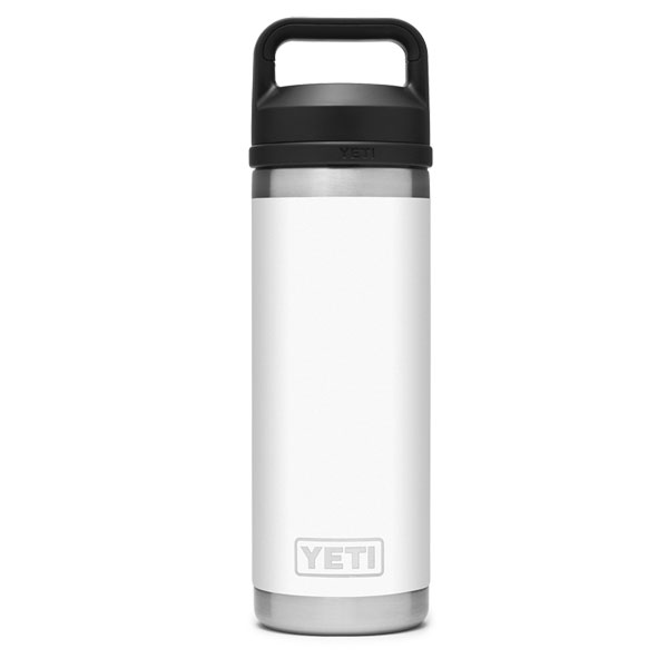 YETI White Rambler 18 Oz (532 ML) Bottle | Chug Cap