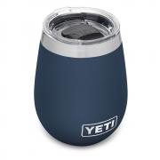 YETI Navy Rambler 10 Oz &#40;296 ML&#41; Wine Tumbler &#124; Magslider Lid - view 3