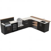 Brabura 2 Burner Plancha Outdoor Kitchen  - view 1