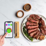 Meater Plus Wireless Smart Thermometer RT3-MT-MP01 | Mobile App In Use