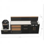 Brabura Plancha 2B Outdoor Kitchen  - view 4