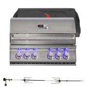 Whistler Burford 4 Built In Gas Barbecue 