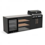 Brabura Black 4B Gas Grill Outdoor Kitchen  - view 2