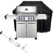 Napoleon Prestige P500 RSIBNSS&#45;3 Natural Gas &#124; FREE COVER &#43; ROTISSERIE  - view 1