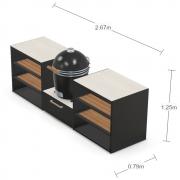 Brabura Kamado Outdoor Kitchen - view 2