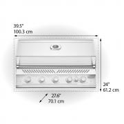 Napoleon 700 Series BIG38 RBPSS&#45;1 Built In Gas Barbecue &#124; Rotisserie &#43; FREE COVER &#43; ACCESSORY  - view 8