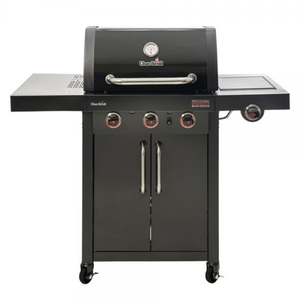 Char Broil Professional 3500 Black Edition 3 Burner Gas Barbecue